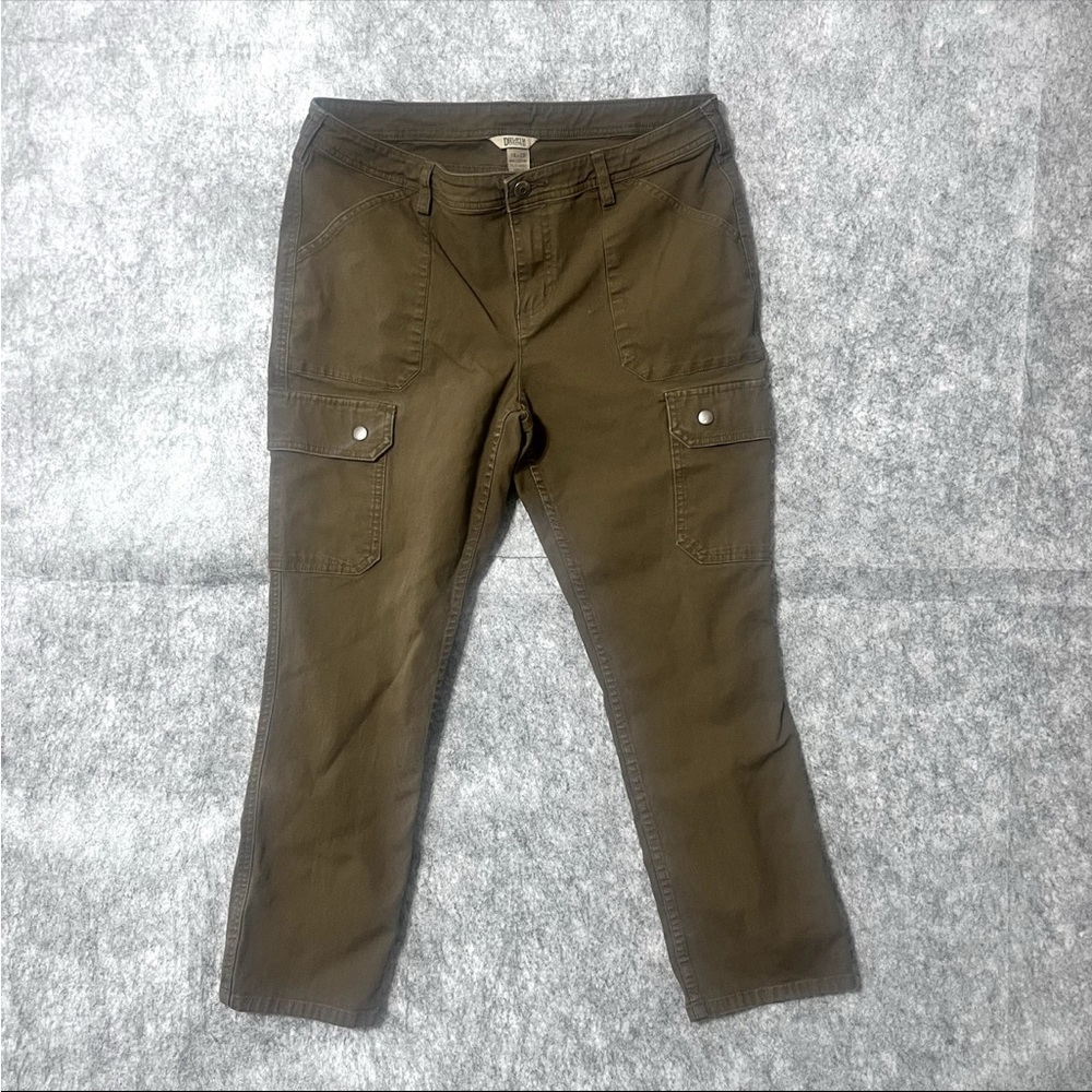 Duluth Trading Curvesetter Waist Band Women's Cargo Pants Size 14x29